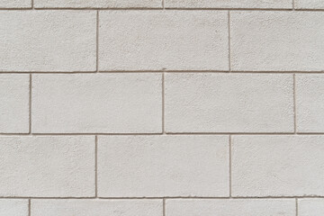 Naklejka premium Pattern of White Concrete Blocks for Background