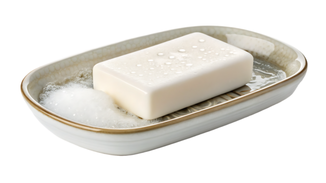 Yellow sticky note pad with pen isolated on transparent background