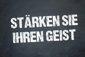 Stärken Sie Ihren Geist	
