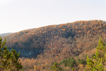 Fall in hills