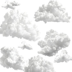 clouds in the shape of a heart