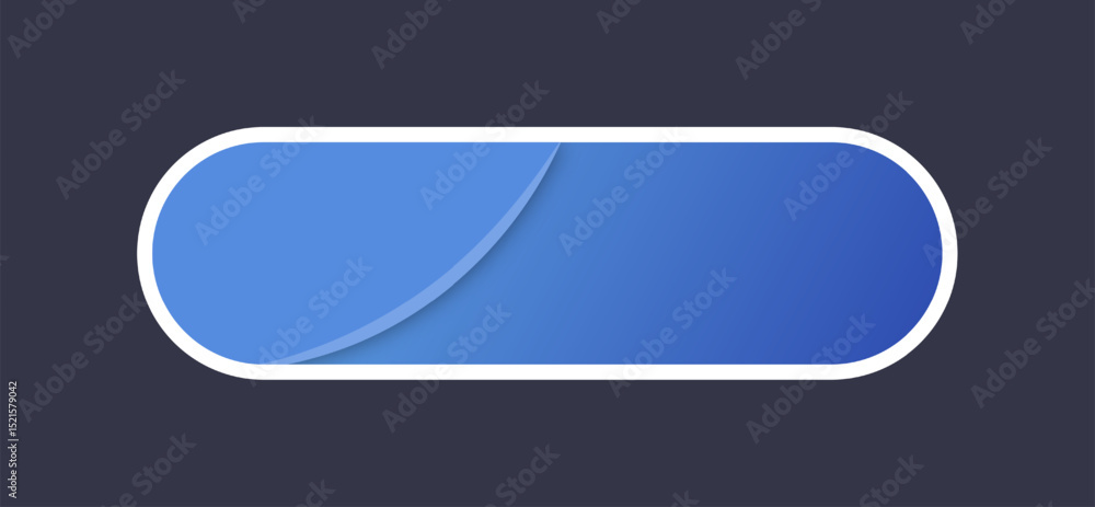 Poster lower third interface in gradient colors. video overlay element.