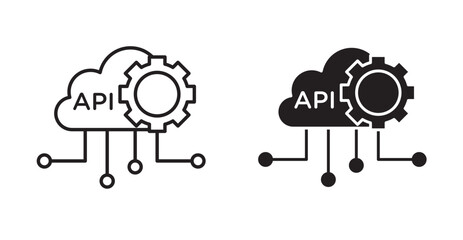 Api cloud icon