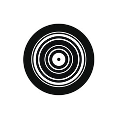 Professional Microphone Sound Line Style Icon Vector Illustration