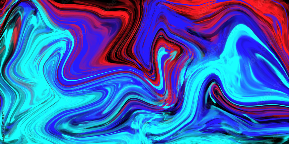 Poster colorful marble pattern. abstract wavy curve fluid modern marble texture background. artwork abstrac
