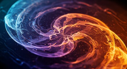 Abstract Technology Background