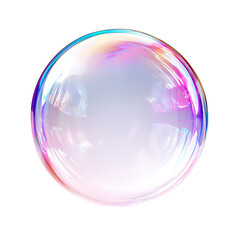 soap bubble floating