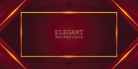 dark gradient geometric background with colorful abstract pattern template and glowing lines. vector illustration.