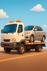 Guincho de Seguradora Desenho