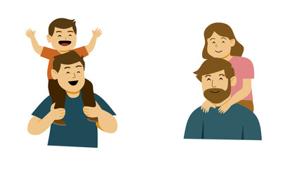 fathers day illustration