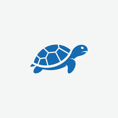 Download a minimal turtle logo vector featuring clean lines and a modern, simple design. Perfect for eco brands, nature-focused businesses, wellness products, and minimalist branding.
