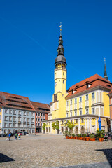 Obraz premium Marktplatz, Altstadt, Bautzen, Sachsen, Deutschland 