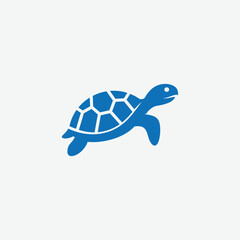 Download a minimal turtle logo vector featuring clean lines and a modern, simple design. Perfect for eco brands, nature-focused businesses, wellness products, and minimalist branding.