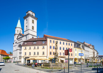 Altstadt, Zittau, Sachsen, Deutschland 