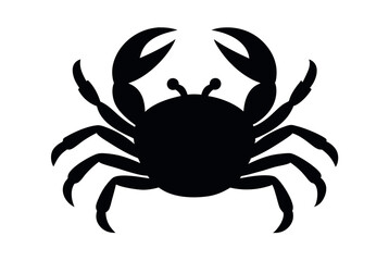 Silhouette of a Crab