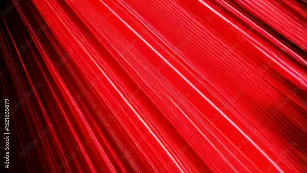 Poster abstract red background featuring shiny diagonal lines with blurred motion for dynamic effect and en