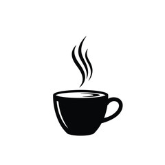 Coffee cup icon vector
