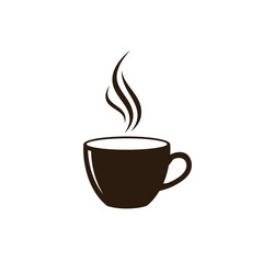 Coffee cup icon vector