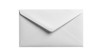 Isolated White Envelope for Mailing Letters and Documents