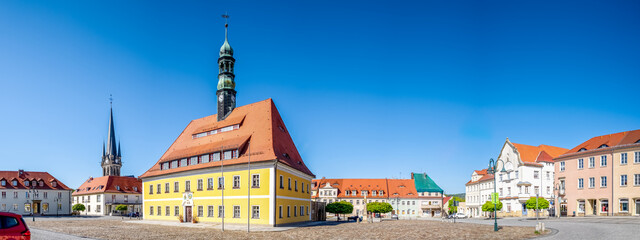 Altstadt, Markt, Neustadt in Sachsen, Deutschland 