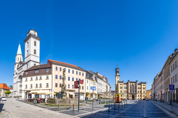 Altstadt, Zittau, Sachsen, Deutschland 