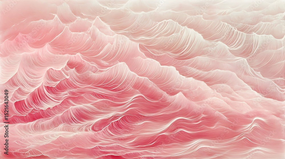 Poster abstract flowing lines background with delicate pink hues for creative design projects and artistic 