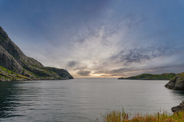Ramberg is the administrative center of Flakstad Municipality in Nordland County, Norway. The village is located on the island of Flakstadøya in the Lofoten archipelago..
