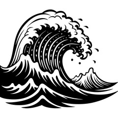 black and white tattoo