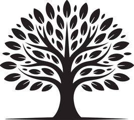 Obraz premium Roots of Strength, Branches of Hope, Leaves of Growth