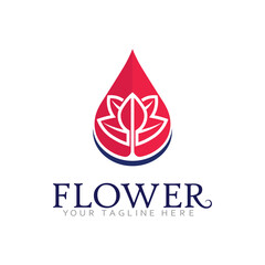 Pastel Blossom Logo with Feminine and Elegant Style