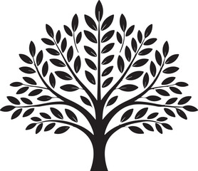 Obraz premium Roots of Strength, Branches of Hope, Leaves of Growth