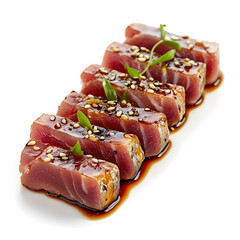 Seared Tuna Tataki with Sesame and Soy Glaze – Gourmet Japanese Cuisine