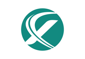 letter x logo design 