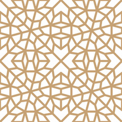 Islamic background with traditional style arabic. Seamless pattern for card, background, fabric or abstract design. Muslim ornament.