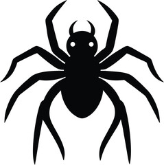 spider on a white background
