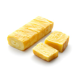 Rolled Egg Omelette (Tamagoyaki) – Authentic Japanese Cuisine Close-Up