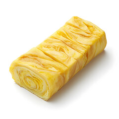 Golden Japanese Omelette (Tamagoyaki) Slices – Soft and Fluffy Texture