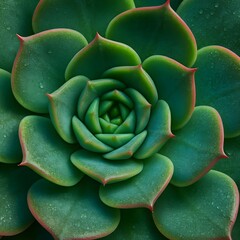 Fototapeta premium Succulent Surface Close-Up