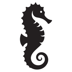 Seahorse Vector Illustration
