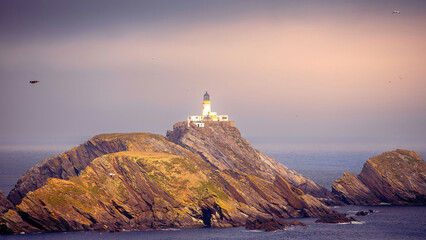 Le phare de Muckle Flugga en Ecosse
