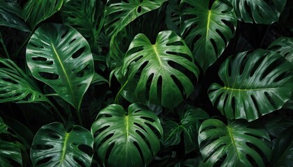 palm tree leaves