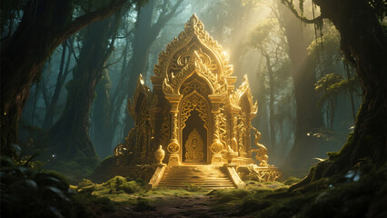 buddha statue in the temple