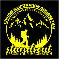 Fishing Makers Me Happy T-shirt - Fishing T-Shirt Design - Fishing typography Colorful vector t shirt design - Fish, Rod, Fishing Hook, Fish T-shirt Design Template - Print