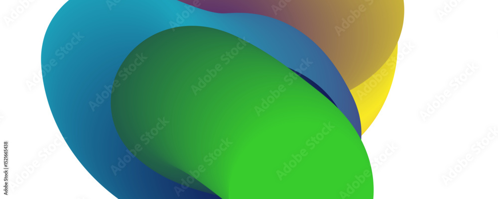 Aufkleber gradient background pink purple waves 3d rendering abstract lines soft lighting futuristic, 4k landi