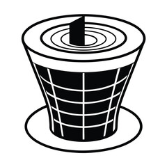 Futuristic Glass Whirlpool Skyscraper Design