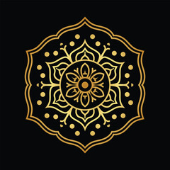 Islamic Mandala Ornament vector art Design