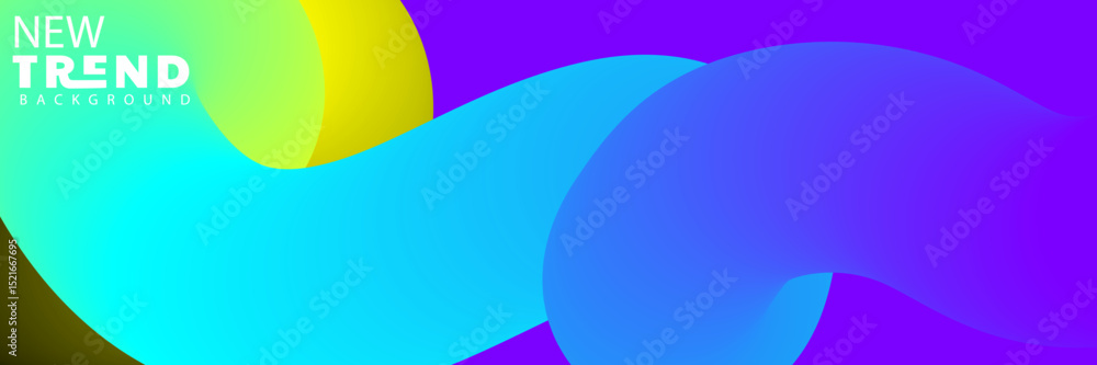 Fototapete gradient background pink purple waves 3d rendering abstract lines soft lighting futuristic, 4k landi