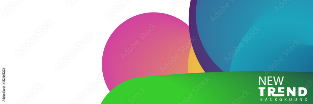 Aufkleber gradient background pink purple waves 3d rendering abstract lines soft lighting futuristic, 4k landi