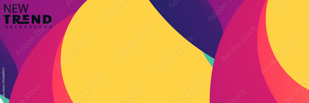 Poster gradient background pink purple waves 3d rendering abstract lines soft lighting futuristic, 4k landi