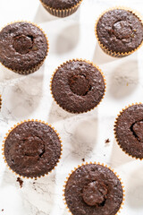 Baking Chocolate Cupcakes with Decadent Chocolate Frosting